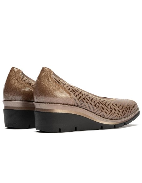JucaZapatos - Pitillos 11534 - TOPO - Mercedes con Velcro charol Topo