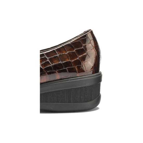 JucaZapatos - Pitillos 11540 - MARRON - Salon invertido en charol coco Marrón