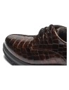 JucaZapatos - Pitillos 11542 - MARRON - Blucher en charol coco Marrón