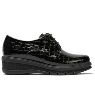 JucaZapatos - Pitillos 11542 - HUMO - Blucher en charol coco Humo