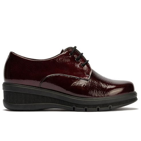 JucaZapatos - Pitillos 11545 - BURDEOS - Blucher en Charol Burdeos