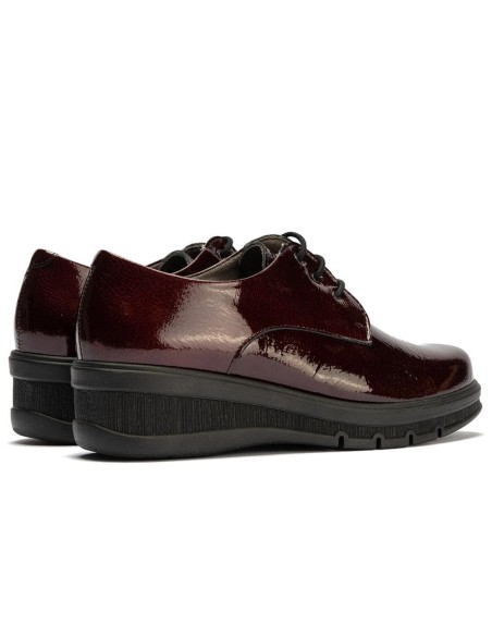 JucaZapatos - Pitillos 11545 - BURDEOS - Blucher en Charol Burdeos