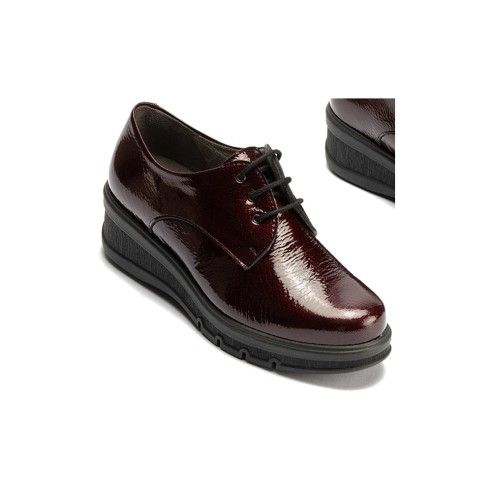 JucaZapatos - Pitillos 11545 - BURDEOS - Blucher en Charol Burdeos
