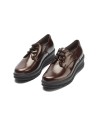 JucaZapatos - Pitillos 11545 - MARRON - Blucher en Charol Marrón