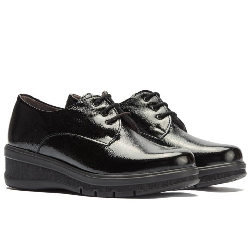 JucaZapatos - Pitillos 11545 - NEGRO - Blucher en Charol Negro