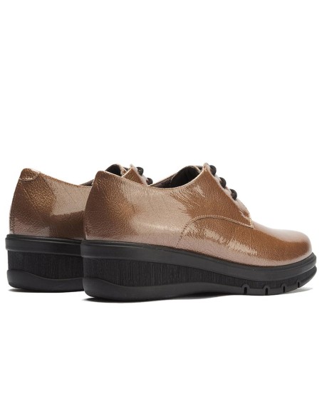 JucaZapatos - Pitillos 11545 - TOPO - Blucher en Charol Topo