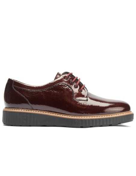 JucaZapatos - Pitillos 11551 - BURDEOS - Blucher en Charol Burdeos