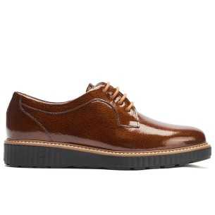 JucaZapatos - Pitillos 11551 - BURDEOS - Blucher en Charol Burdeos