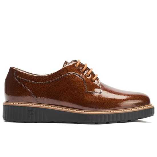 JucaZapatos - Pitillos 11551 - CUERO - Blucher en Charol Cuero