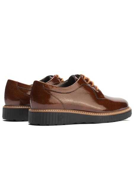 JucaZapatos - Pitillos 11551 - CUERO - Blucher en Charol Cuero