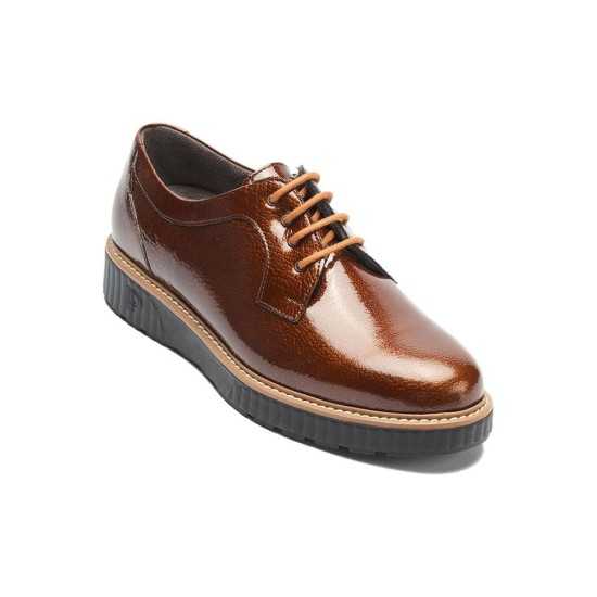 JucaZapatos - Pitillos 11551 - CUERO - Blucher en Charol Cuero