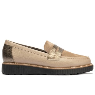 JucaZapatos - Pitillos 10400 - GLACIAL - Mocasin mujer en piel charol GLACIAL