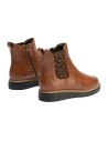 JucaZapatos - Pitillos 11556 - CUERO - Botín chelsea en napa con elástico fantasía Cuero