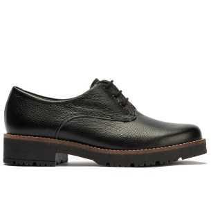 JucaZapatos - Pitillos 11561 - TOPO - Blucher en napa con grano Topo