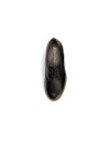 JucaZapatos - Pitillos 11561 - NEGRO - Blucher en napa con grano Negro