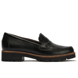 JucaZapatos - Pitillos 30502 - CUERO - Mocasin en Charol con Adorno Cuero