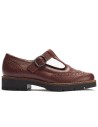 JucaZapatos - Pitillos 11565 - BURDEOS - Gilda en napa con grano Burdeos