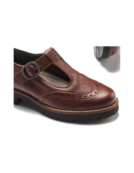 JucaZapatos - Pitillos 11565 - BURDEOS - Gilda en napa con grano Burdeos