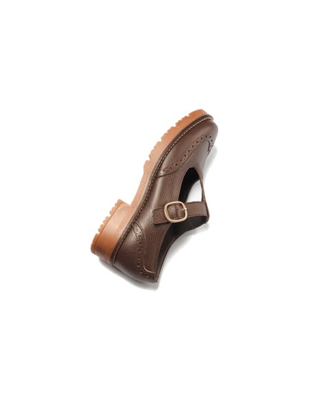 JucaZapatos - Pitillos 11565 - MARRON - Gilda en napa con grano Marrón