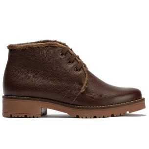 JucaZapatos - Pitillos 10772 - BURDEOS - Abotinado en Coco con elásticos de mujer color burdeos