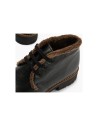 JucaZapatos - Pitillos 11566 - NEGRO - Botín safari en napa con grano y pelo Negro