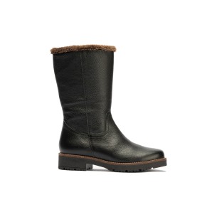 JucaZapatos - Pitillos 11567 - NEGRO - Botín militar en napa con grano Negro
