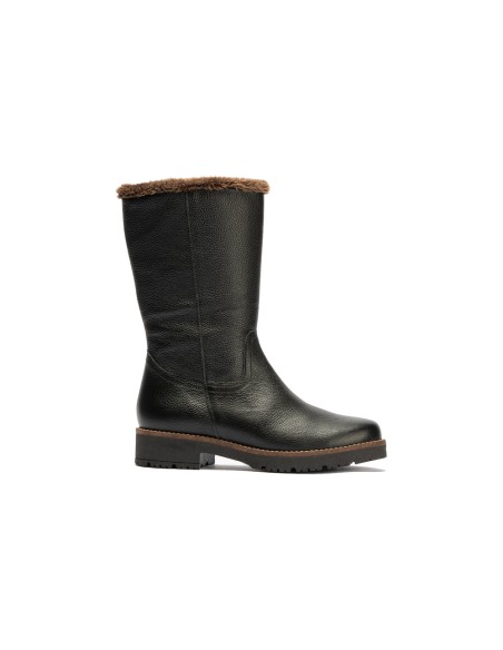 JucaZapatos - Pitillos 11568 - NEGRO - Botín militar en napa con grano Negro