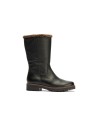JucaZapatos - Pitillos 11568 - NEGRO - Botín militar en napa con grano Negro