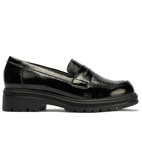 JucaZapatos - Pitillos 11573 - NEGRO - Mocasín antifaz en charol Negro