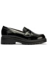 JucaZapatos - Pitillos 11573 - NEGRO - Mocasín antifaz en charol Negro