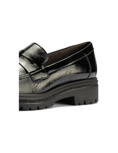 JucaZapatos - Pitillos 11573 - NEGRO - Mocasín antifaz en charol Negro