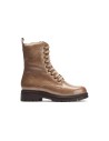 JucaZapatos - Pitillos 11574 - TOPO - Bota militar en charol con cremallera Topo