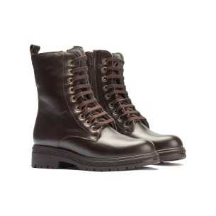 JucaZapatos - Pitillos 30520 - MARRON - Bota Alta con Flecos en Serraje Marrón 2