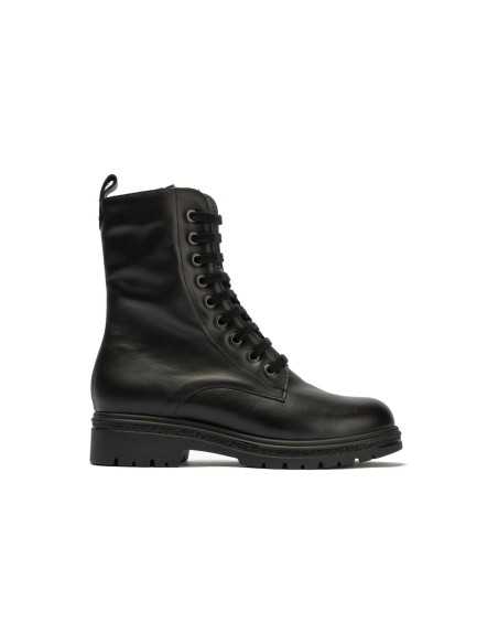 JucaZapatos - Pitillos 11575 - NEGRO - Bota militar en napa con cremallera Negro