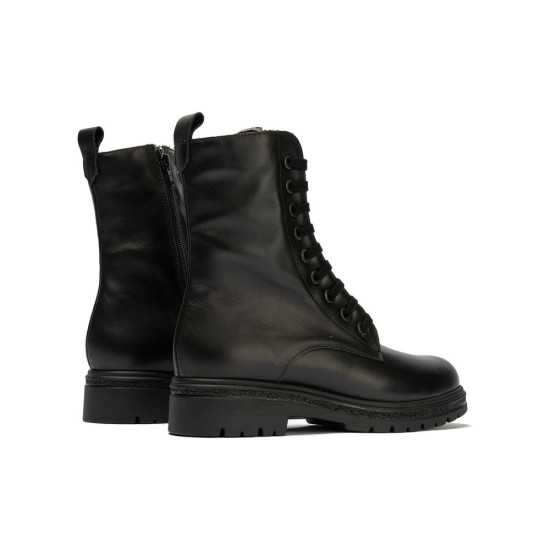 JucaZapatos - Pitillos 11575 - NEGRO - Bota militar en napa con cremallera Negro