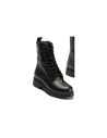 JucaZapatos - Pitillos 11575 - NEGRO - Bota militar en napa con cremallera Negro