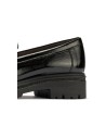 JucaZapatos - Pitillos 11576 - NEGRO - Mocasín en charol con adorno Negro