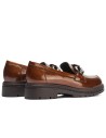 JucaZapatos - Pitillos 11576 - CUERO - Mocasín en charol con adorno Cuero
