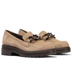 JucaZapatos - Pitillos 10837 - MARINO - Mocasín en Napa con adorno de mujer color marino 2