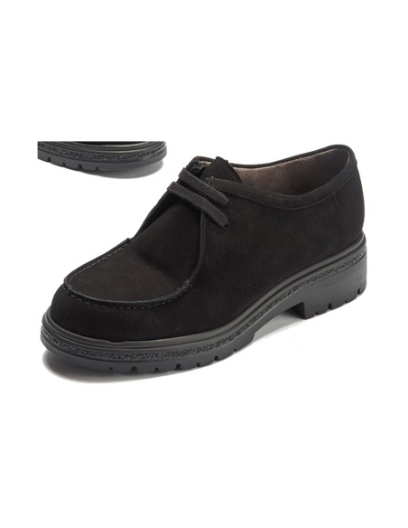 JucaZapatos - Pitillos 11579 - NEGRO - Wallaby en ante Negro