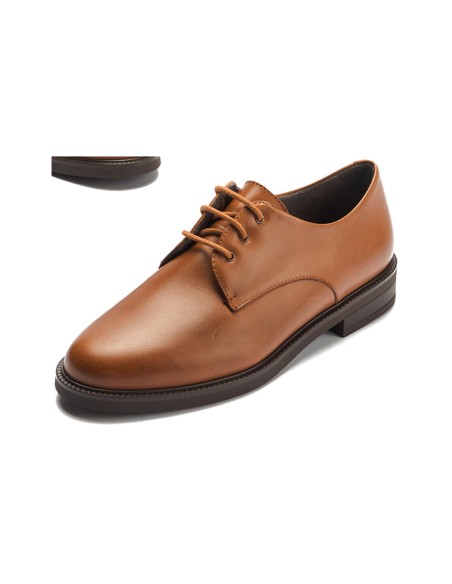 JucaZapatos - Pitillos 11580 - CUERO - Blucher en Napa Cuero