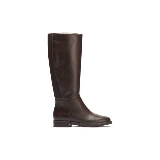 JucaZapatos - Pitillos 11585 - MARRON - Bota alta en napa con elástico Marrón