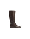 JucaZapatos - Pitillos 11585 - MARRON - Bota alta en napa con elástico Marrón