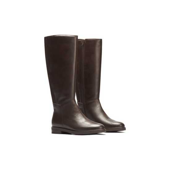 JucaZapatos - Pitillos 11585 - MARRON - Bota alta en napa con elástico Marrón