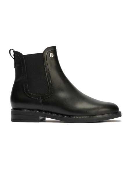 JucaZapatos - Pitillos 11586 - NEGRO - Botín chelsea en napa con elástico al tono Negro