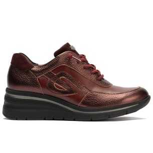 JucaZapatos - Pitillos 11100 - PIEDRA - Mocasín estilo deportivo con antifaz en piel Piedra