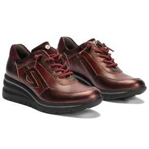 JucaZapatos - Pitillos 11100 - PIEDRA - Mocasín estilo deportivo con antifaz en piel Piedra 2