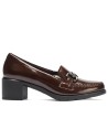 JucaZapatos - Pitillos 11621 - MARRON - Mocasín adorno en charol Marrón