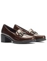 JucaZapatos - Pitillos 11621 - MARRON - Mocasín adorno en charol Marrón