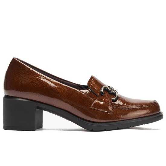 JucaZapatos - Pitillos 11621 - CUERO - Mocasín adorno en charol Cuero